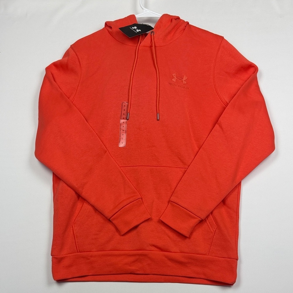 Under Armour Vibrant Red Pullover Men Small NWT